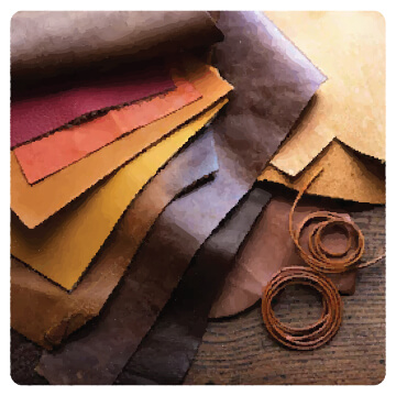 Leather scraps - per pound - Seattle Makers