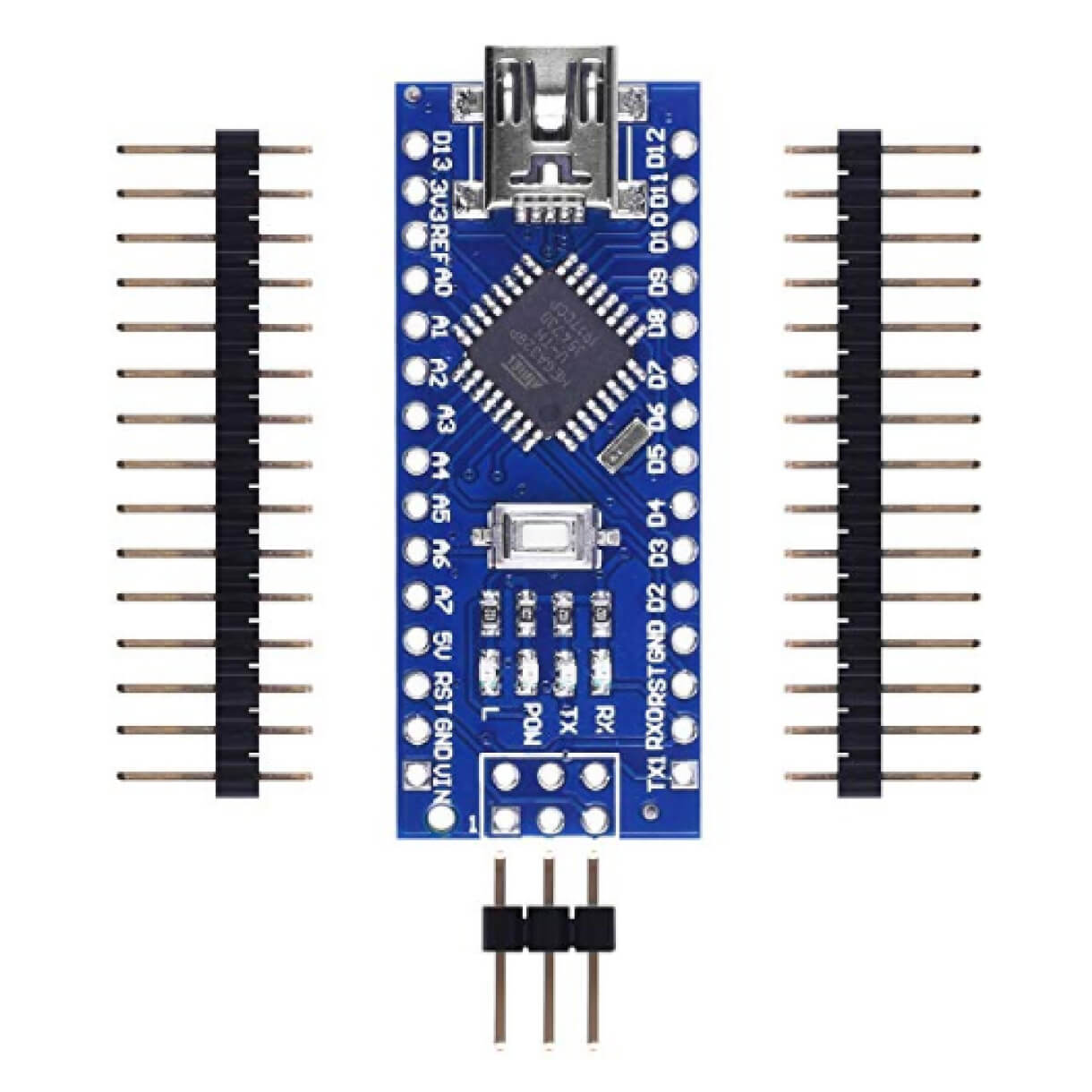 2PCS New Pro Mini atmega328 Board 5V 16M Arduino Compatible Nano