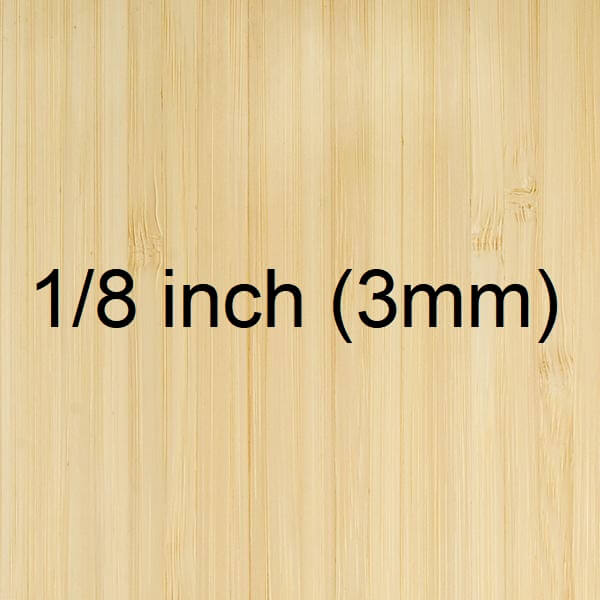 Bamboo sheet – 1/8″ (3mm) - Seattle Makers